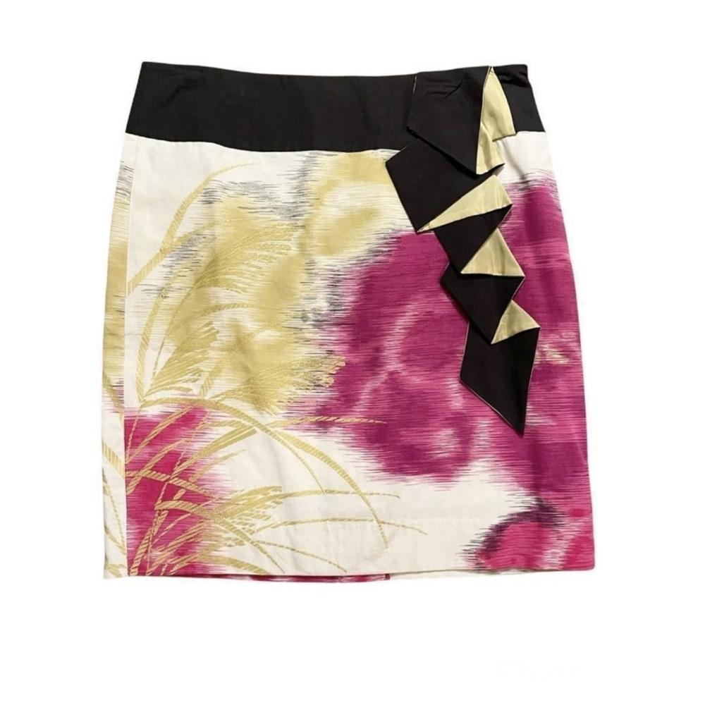 Anthropologie Scythed Lawns Pencil Skirt by Floreat NWOT